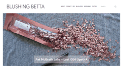 Desktop Screenshot of blushingbetta.com